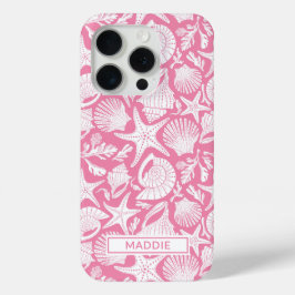 Pink Shells Personalized Case-Mate iPhone Hülle