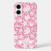 Pink Shells Personalized