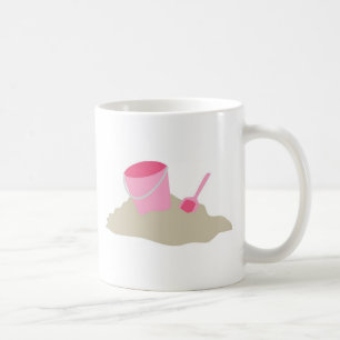 Pink Shovel and Pail Tasse