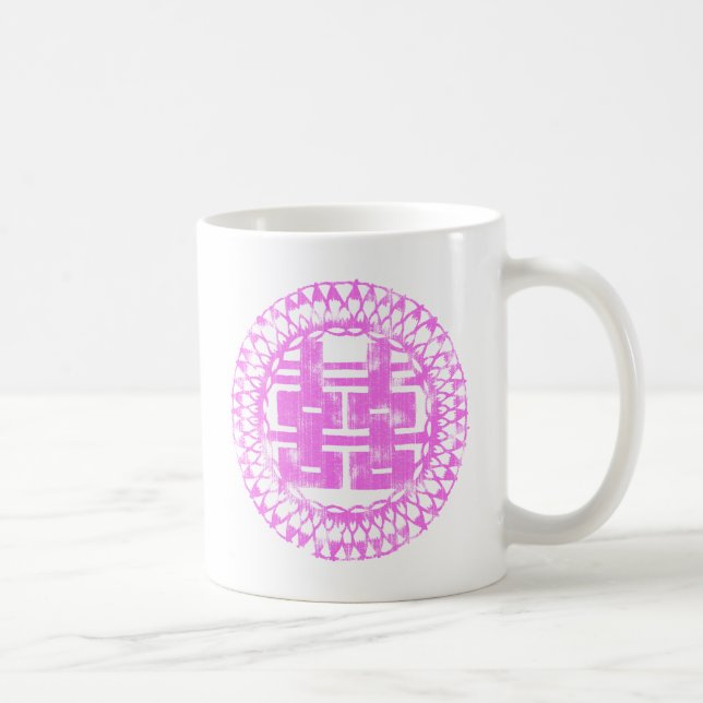 Pink Shuan Xi Kaffeetasse (Rechts)