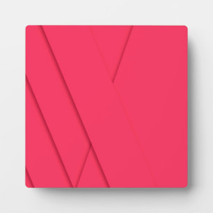 Pink, simple, modern, elegant, cool, trendy art fotoplatte