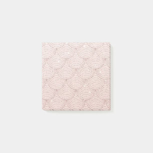Pink-Skala - Nachhinweise Post-it Klebezettel