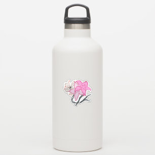 Pink Sketched Blume Bouquet Aufkleber