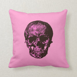 Pink Skull Kissen