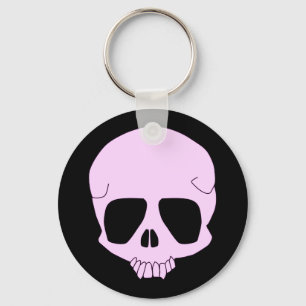 Pink Skull Schlüsselanhänger
