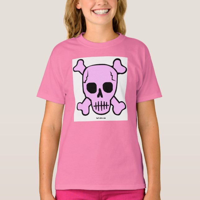 Pink Skull T - Shirt (Vorderseite)