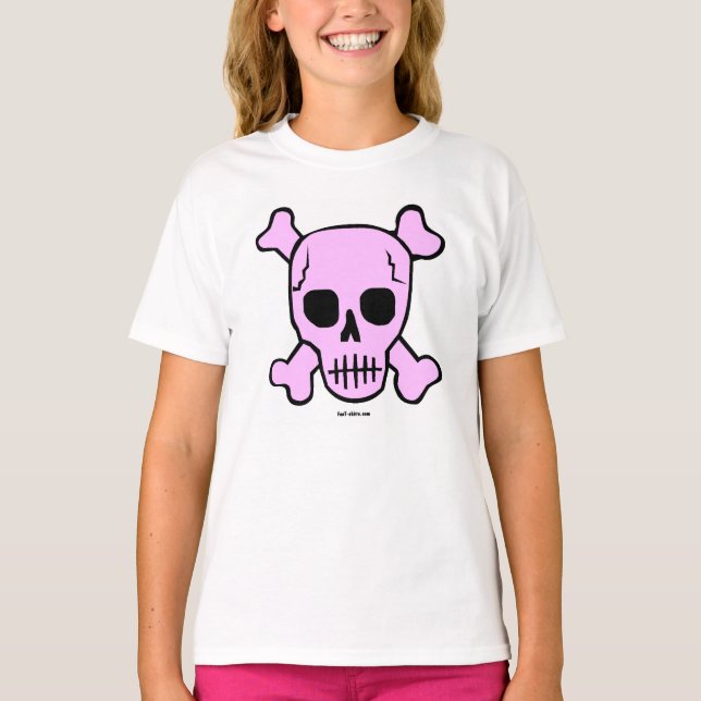 Pink Skull T - Shirt (Vorderseite)