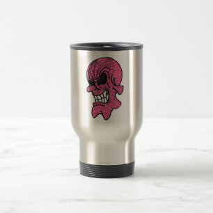 Pink Skull Travel/Tasse des Pendelverkehrs Reisebecher