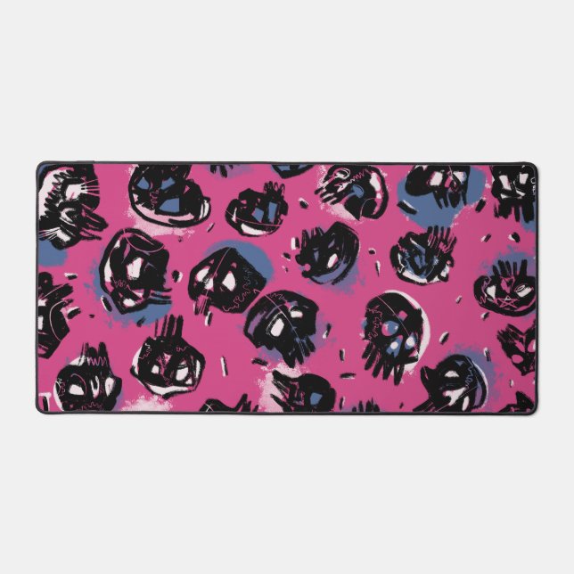 Pink-Skulptur emo Electronics Computer & Laptop Schreibtischunterlage (Vorderseite)