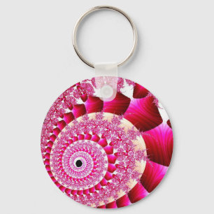 pink snail schlüsselanhänger