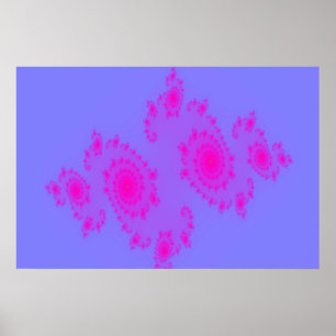 Pink Sneeze Print Poster