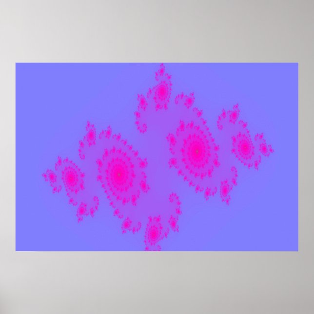 Pink Sneeze Print Poster (Vorne)