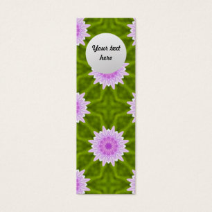 Pink Snowflakes Custom Lesezeichen