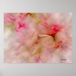 PINK SOFT CLOUDS POSTER