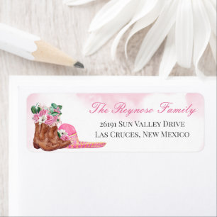 Pink Sombrero Rose Floral Charra/Cowgirl Return