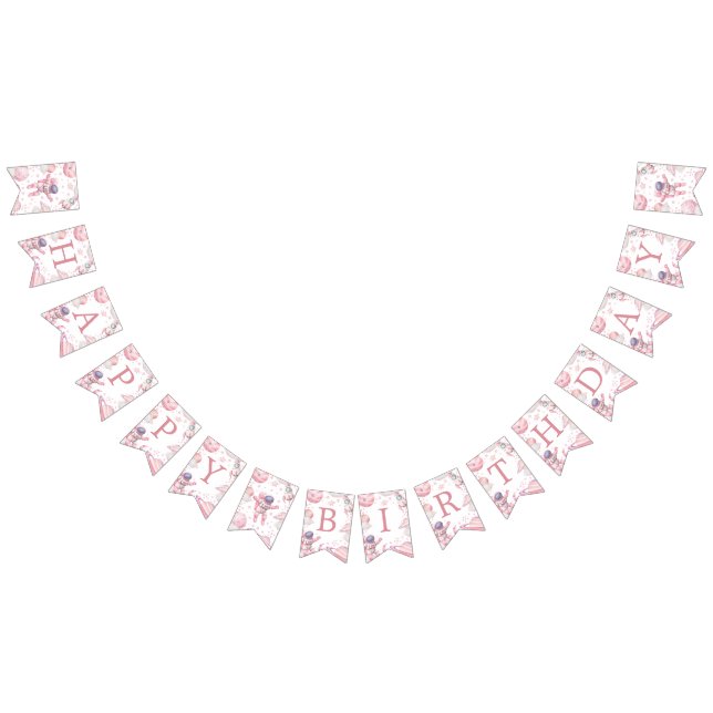 Pink Space 1st Trip Around the Sun Banner (Alle)