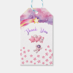 Pink Space Erste Reise um die Sonne Geburtstag Geschenkanhänger
