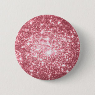 Pink Sparkle Button
