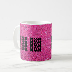 Pink Sparkle Cheer Mama Kaffee Tasse