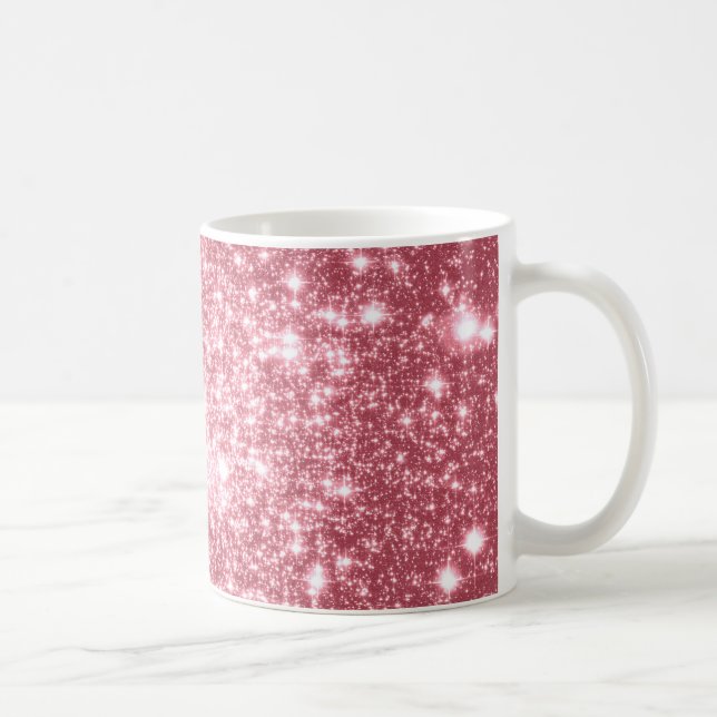 Pink Sparkle Kaffeetasse (Rechts)