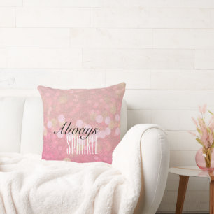 Pink Sparkle Kissen