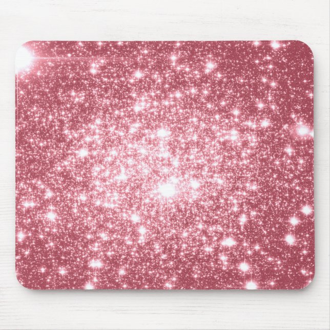 Pink Sparkle Mousepad (Vorne)