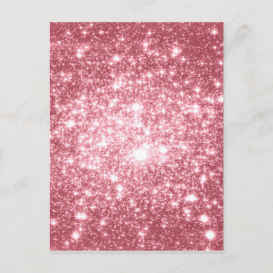 Pink Sparkle Postkarte