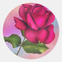 Pink Sparkle Rose Rainbow Pastell Geburtstagsparty