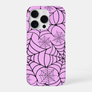 Pink Spione Web Halloween Phone Case iPhone 16 Pro Hülle