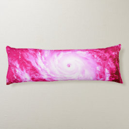 Pink Spiral Pinwheel Seitenschläferkissen