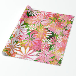 Pink Spring Garden Geschenkpapier