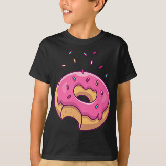 Pink Sprinkle Donut Pocket Doughnut Liebhaber T-Shirt