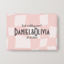 Pink Square Wedding