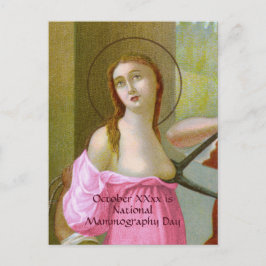 Pink St. Agatha (M 003) Postkarte 2