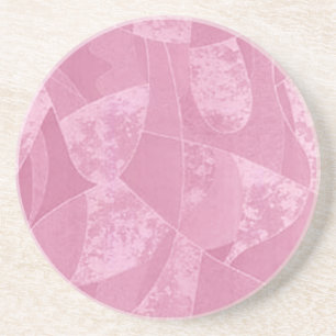 Pink Stain Glass Untersetzer