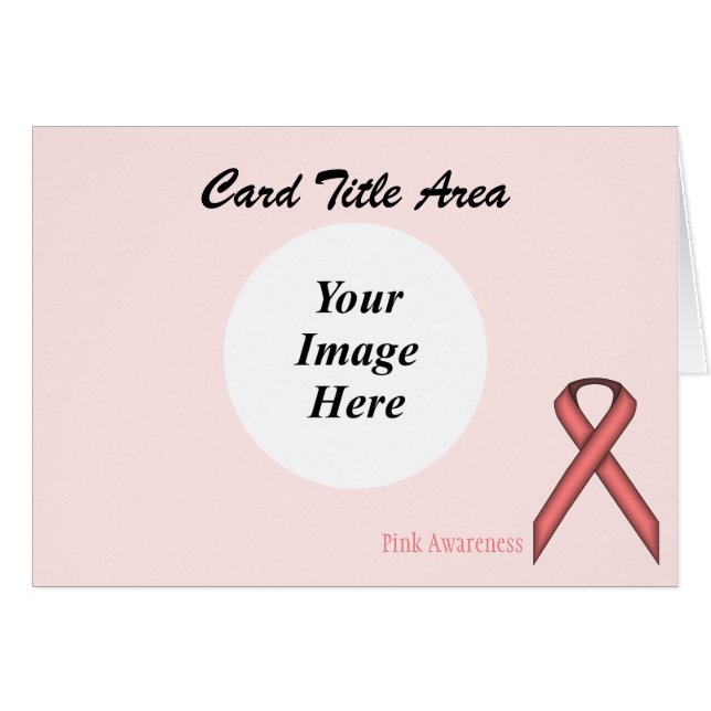 Pink Standard Ribbon Template by Kenneth Yoncich (Vorderseite (Horizontal))