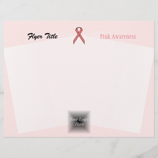 Pink Standard Ribbon von Kenneth Yoncich Flyer (Vorne)