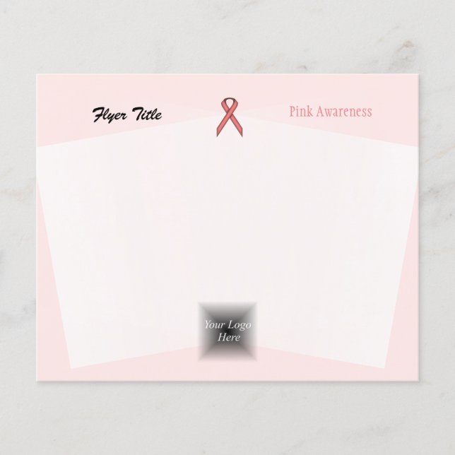 Pink Standard Ribbon von Kenneth Yoncich Flyer (Vorne)