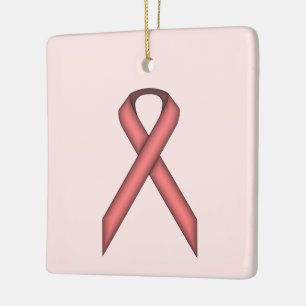 Pink Standard Ribbon von Kenneth Yoncich Keramikornament