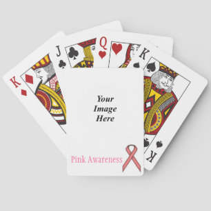 Pink Standard Ribbon von Kenneth Yoncich Spielkarten