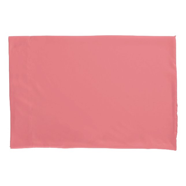 Pink Standard Size Kissen Case Pair Kissenbezug (Vorderseite-Links)