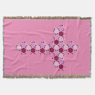 Pink Star von David Cross optische Illusion Decke