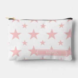 Pink Stars Pattern Constellation Pencil Case Zubehörtasche