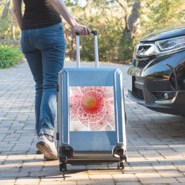 Pink Steampunk Abstract Aufkleber