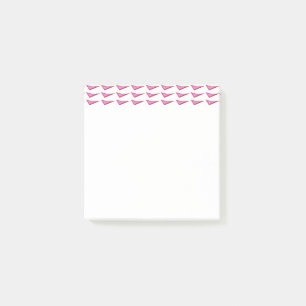Pink Steel Art White Notizblöcke Post-it Klebezettel