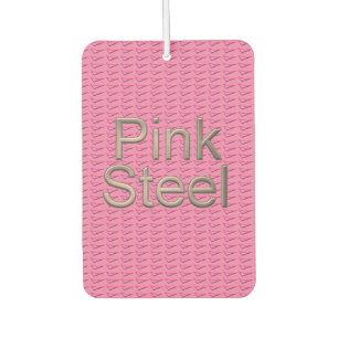 Pink Steel Autos Lufterfrischer
