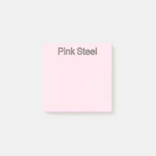 Pink Steel rosa Notizblöcke Post-it Klebezettel