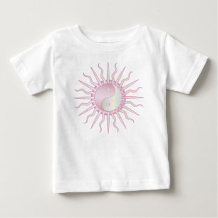 Pink Sternexplosion Yin Yang Baby T-shirt