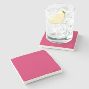Pink Stone Coaster Moderne, kühne Getränkeunters Steinuntersetzer
