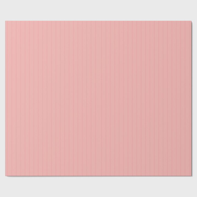Pink Straight Bridge Wrapping Paper Geschenkpapier (Saum)